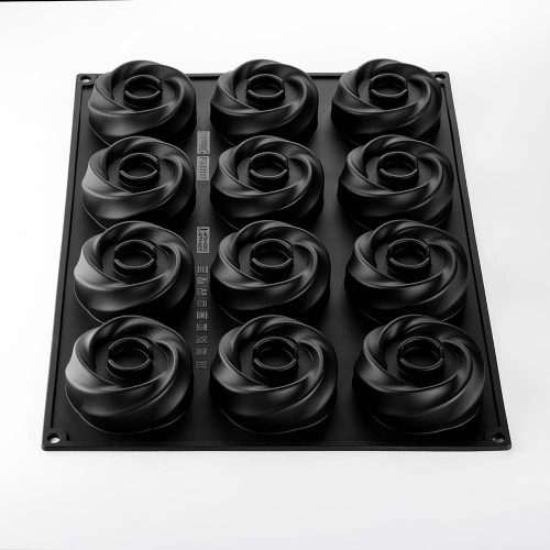 Swirl 3D Silicone Mould, 1 unit Swirl 3D Silicone Mould, 1 unit