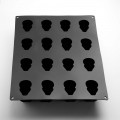 Skull 3D Silicone Mould by Pavoni Italia, 1 unit Skull 3D Silicone Mould by Pavoni Italia, 1 unit