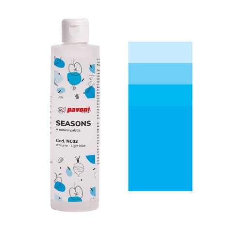 Light Blue (Natural) Coloured Cocoa Butter, 200g