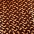 Chocolate Transfer Sheets - Pearlescent Bronze Brushstrokes (Azo-Free), 340 x 265 mm by Pavoni Italia, 10pk