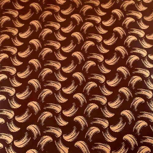 Chocolate Transfer Sheets - Pearlescent Bronze Brushstrokes (Azo-Free), 340 x 265 mm by Pavoni Italia, 10pk