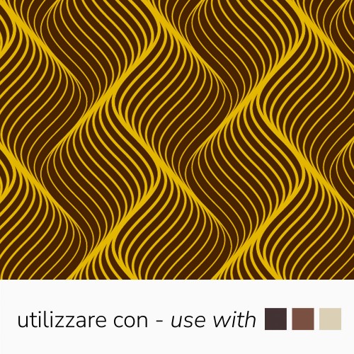 Transfer Sheets - Yellow Wave by Pavoni Italia, 10pk
