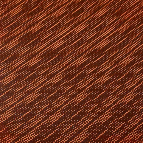 Chocolate Transfer Sheets - Pearlescent Orange Diamond Bands (Azo-Free), 340 x 265 mm by Pavoni Italia, 10pk