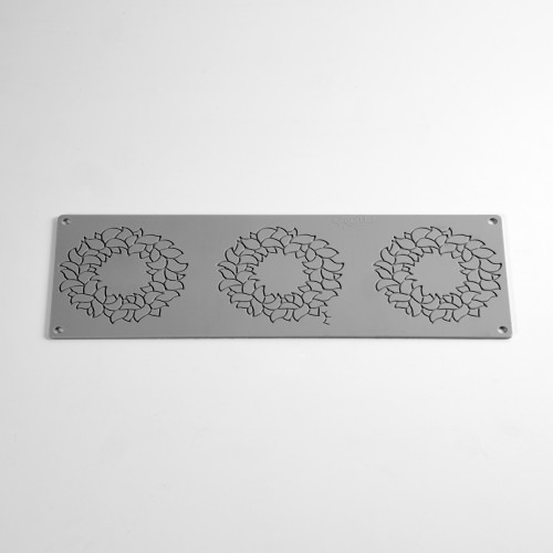 Foliage Frame Tuile Mould (GG060S) by Pavoni Italia, 1 unit