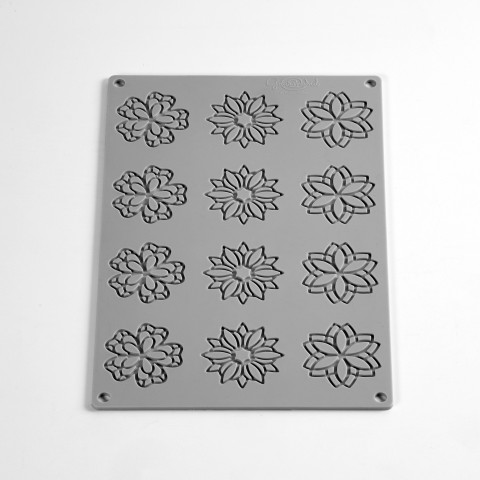 Mandala Tuile Mould (GG063S) by Pavoni Italia, 1 unit Mandala Tuile Mould (GG063S) by Pavoni Italia, 1 unit