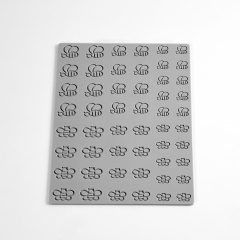 Honey Bees Tuile Mould ( GG064S) by Pavoni Italia, 1 unit