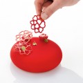 Tuile Mould - Hearts 2 - PR008S by Pavoni Italia, 1 unit Tuile Mould - Hearts 2 - PR008S by Pavoni Italia, 1 unit