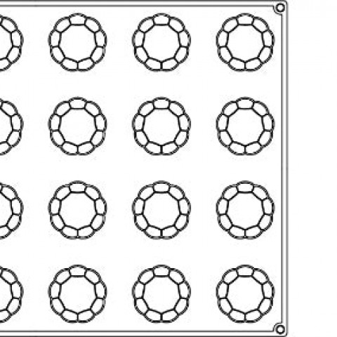 Pavoflex Mould - Charlotte (PX051) by Pavoni Italia, 1 unit