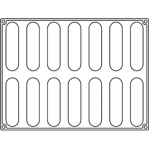 Pavoflex Mould - Confy (PX4351S) by Pavoni Italia, 1 unit Pavoflex Mould - Confy (PX4351S) by Pavoni Italia, 1 unit