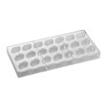 Bonbons Praline Mould 41 x 24 x h 20mm - PC42FR by Pavoni Italia, 1 unit