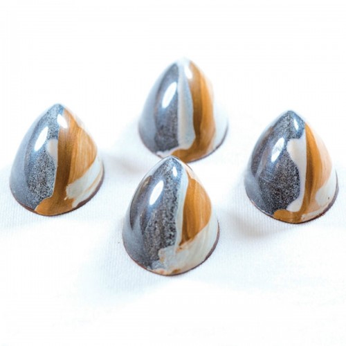 Bonbons Praline Mould 41 x 24 x h 20mm - PC42FR by Pavoni Italia, 1 unit