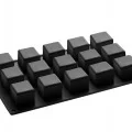 Pavoflex Mould - Cube 40ml by Pavoni Italia, 1 unit Pavoflex Mould - Cube 40ml by Pavoni Italia, 1 unit
