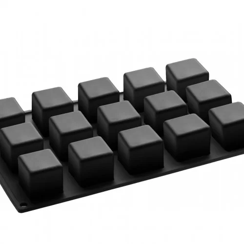 Pavoflex Mould - Cube 40ml by Pavoni Italia, 1 unit Pavoflex Mould - Cube 40ml by Pavoni Italia, 1 unit