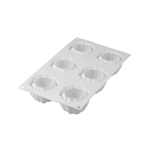 Silicone Mould - Bloom 120 dia 68 H 52mm by Silikomart, 1 unit