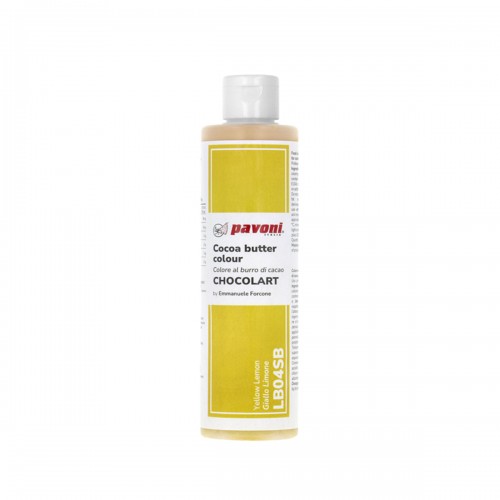 Lemon Yellow Coloured Cocoa Butter, 200g