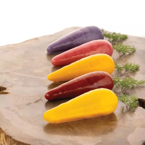 Carrot Mould (12 x 24ml) by Silikomart, 1 unit