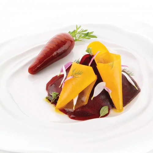 Carrot Mould - Silicone 12 indents  Silicone Moulds, 1 unit