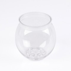 Ball-Shaped Beverage Containers, 210ml, Clear Plastic PET (202 CDL), 100pk