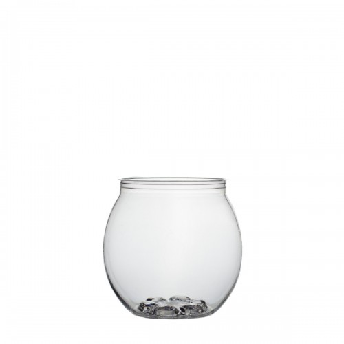 Ball-Shaped Beverage Containers, 210ml, Clear Plastic PET (202 CDL), 100pk