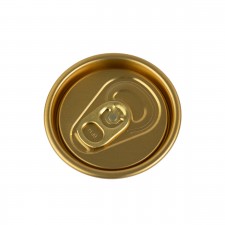 Ring-Pull Lids for Beverage Cans, Gold, 52mm / 202 CDL by 100% Chef, 100pk, 100pk