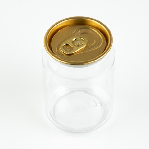 Ring-Pull Lids for Beverage Cans, Gold, 52mm / 202 CDL by 100% Chef, 100pk, 100pk
