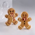 GINGERMAN Thermoformed Moulds - approx. 200g by Pavoni Italia, 2pk