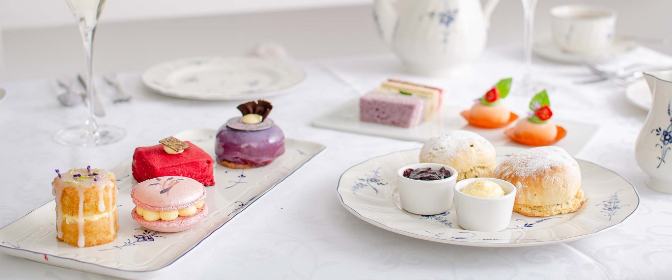 A plant-based, allergen-free afternoon tea